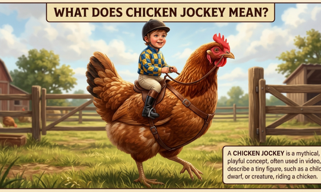 What Does Chicken Jockey Mean